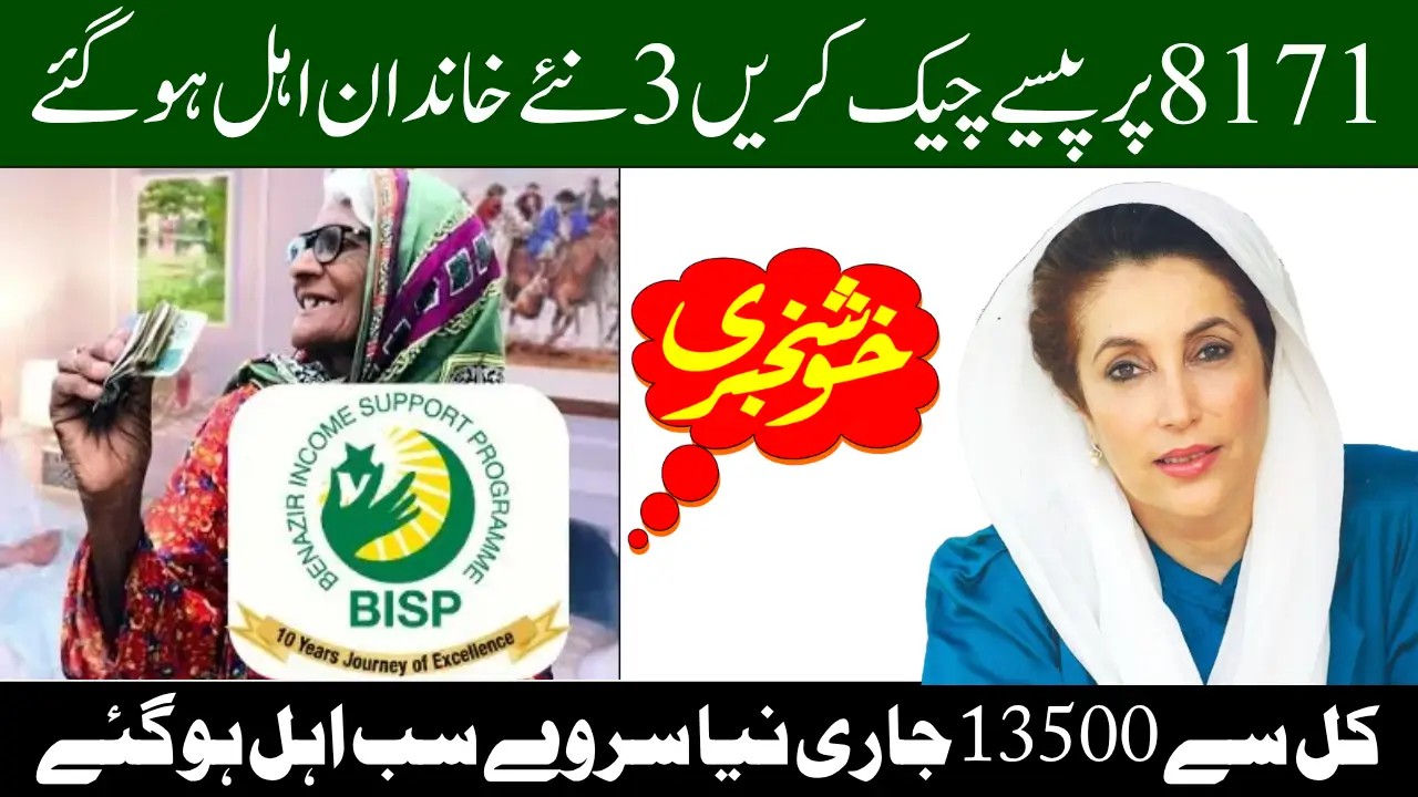 ehsaas Program 8171 Payment Rs. 13,500 for June-July 2025 – Complete Guide